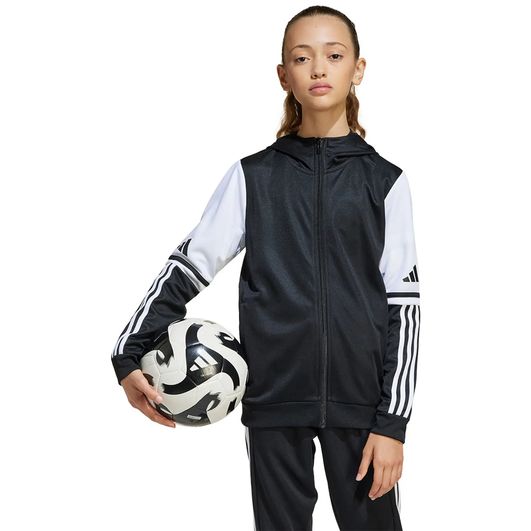 Kinder-Trainingsjacke mit Kapuze adidas Squadra25