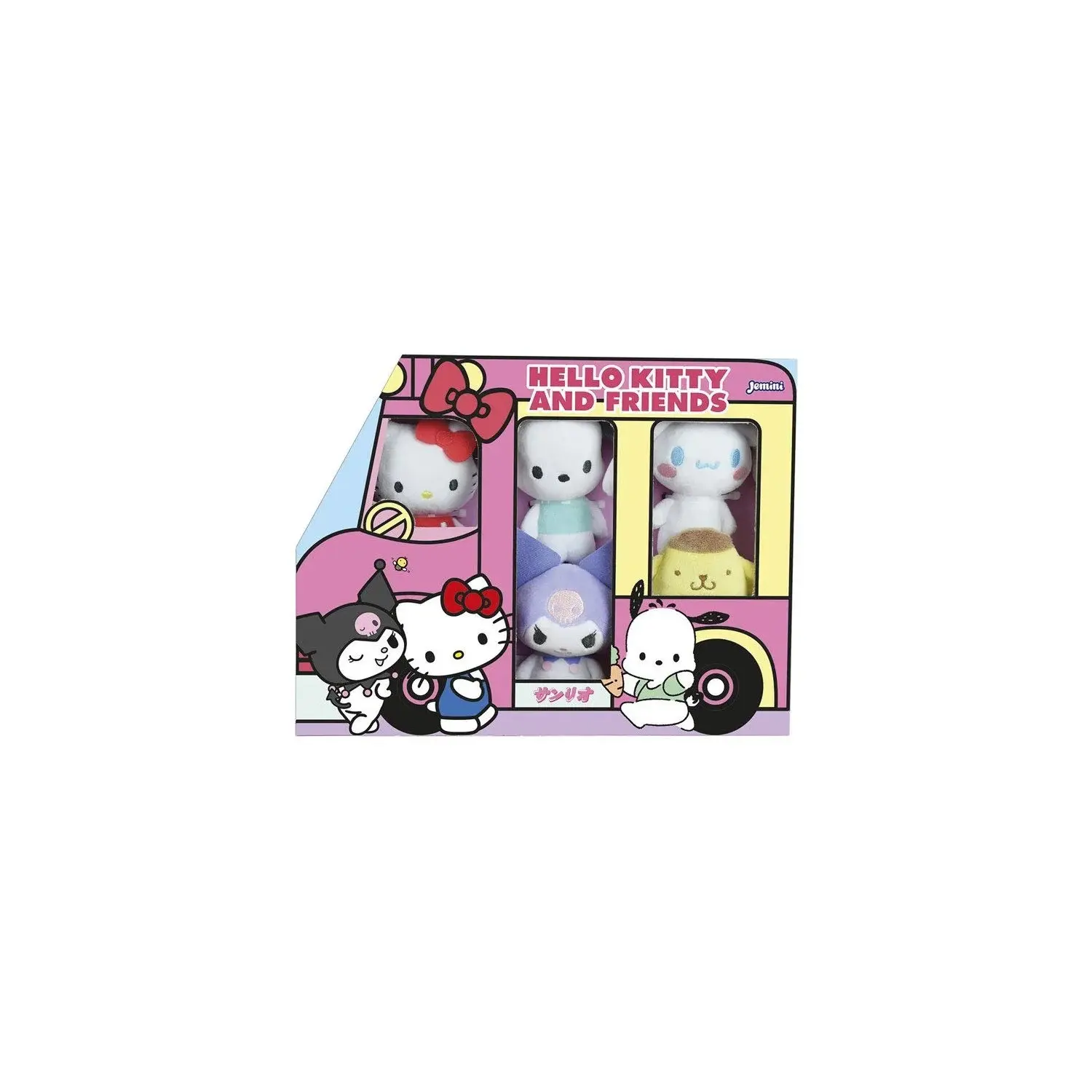 Plüschtier Jemini Hello Kitty & Friends (x5)