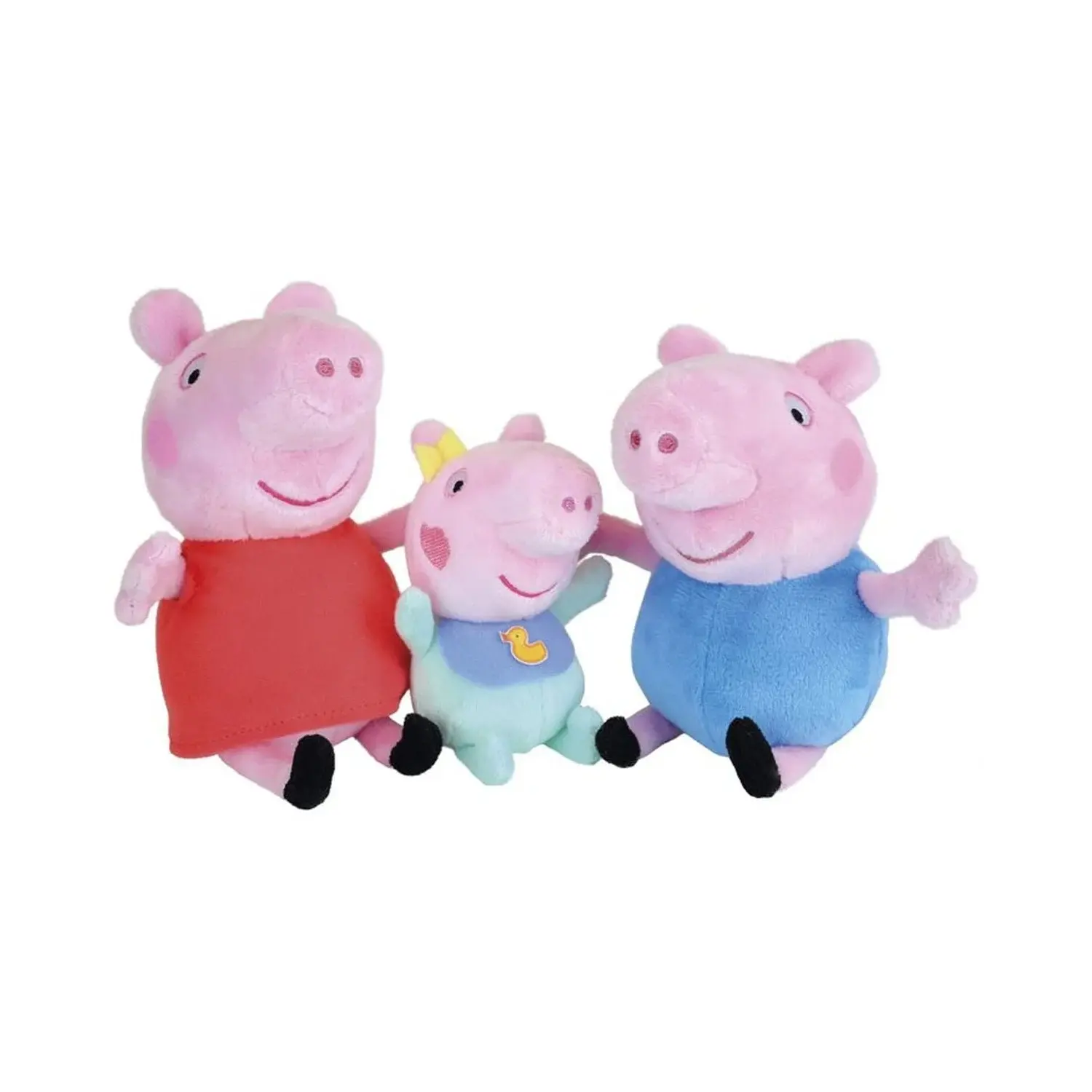 Plüschtier Jemini Peppa Pig George Et Evie (x3)