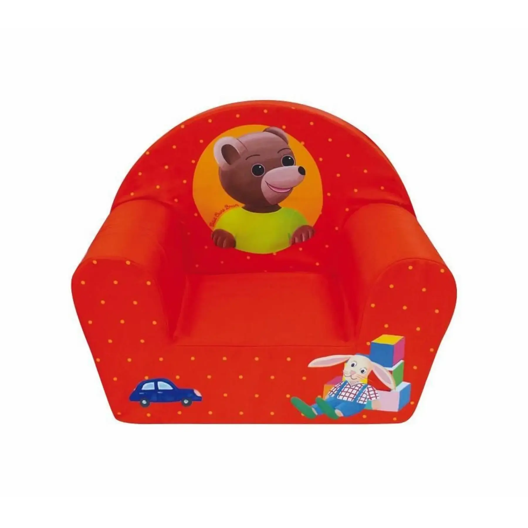 Fauteuil enfant Fun House Petit Ours Brun