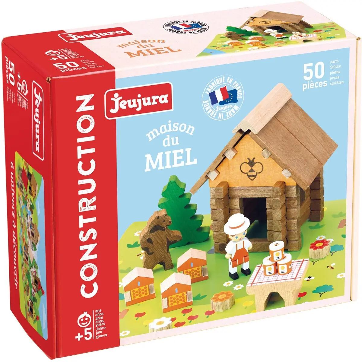Honighaus-Bausätze 50 Teile Jeujura