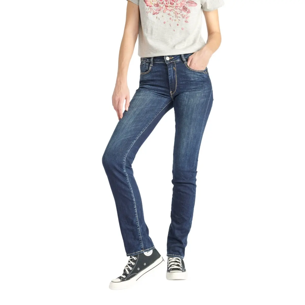 Jeans regolari da donna Le Temps des cerises Pulp N°1