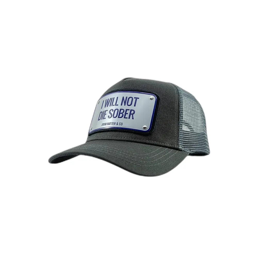 Trucker Cap John Hatter I Will Not Die Sober