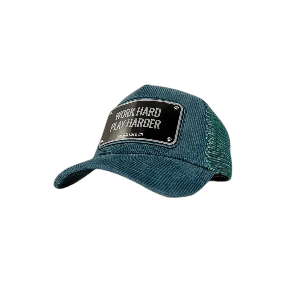 Velours Trucker Pet beanie John Hatter Work Hard