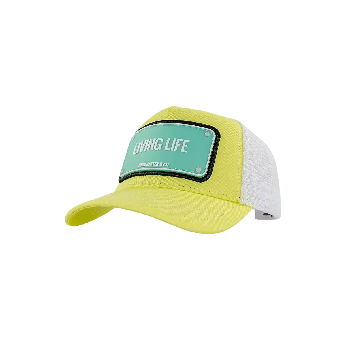 Trucker Pet Met Rubber Badge John Hatter Living Life