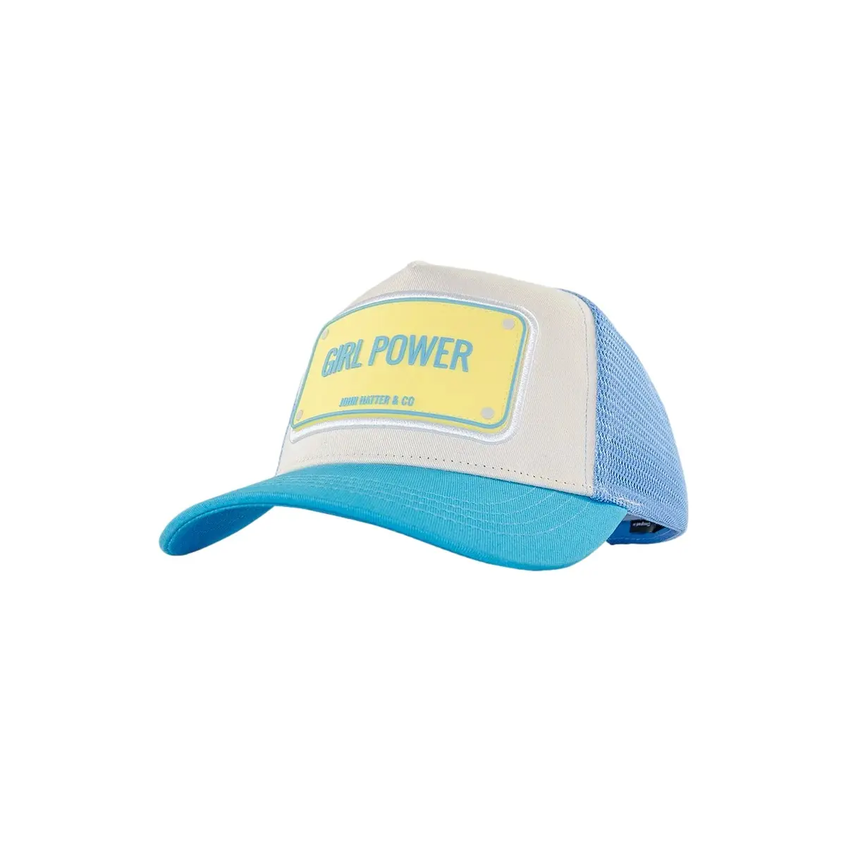 Trucker Pet Met Rubber Badge John Hatter Girl Power