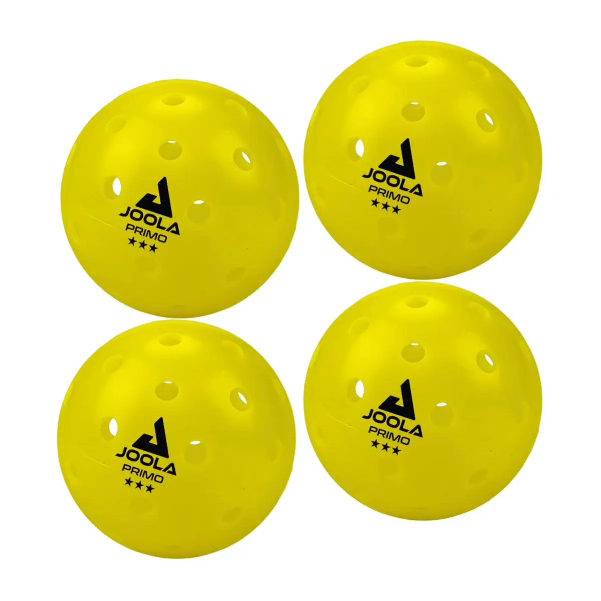 Joola Primo 3-star Pickleballballen 100 Eenheden Geel