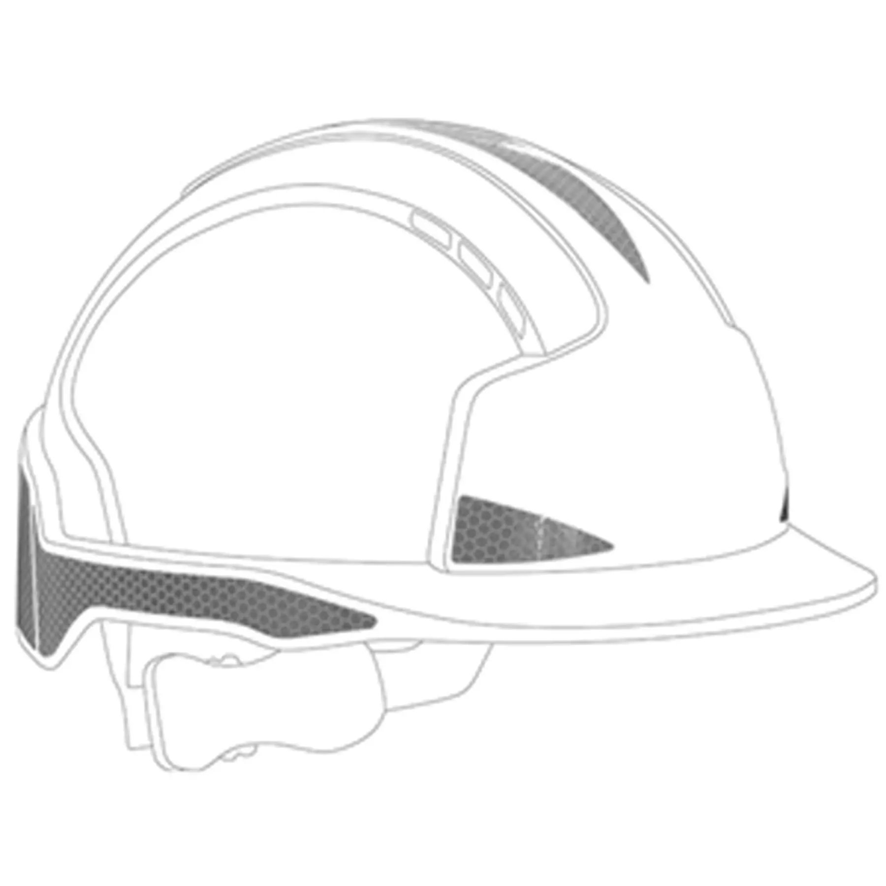 Adesivo riflettente JSP CR2