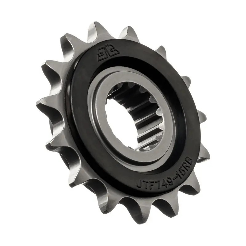 Geräuschreduziertes Stahlmotorradritzel JT Sprockets 749 - 525