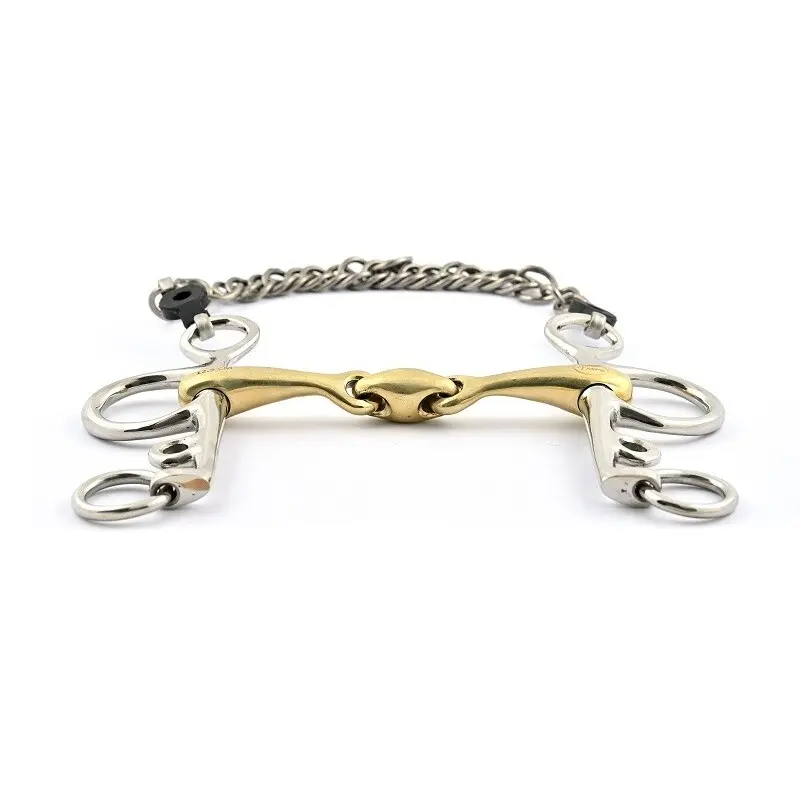 Pelham for horse with double joint Jump'In