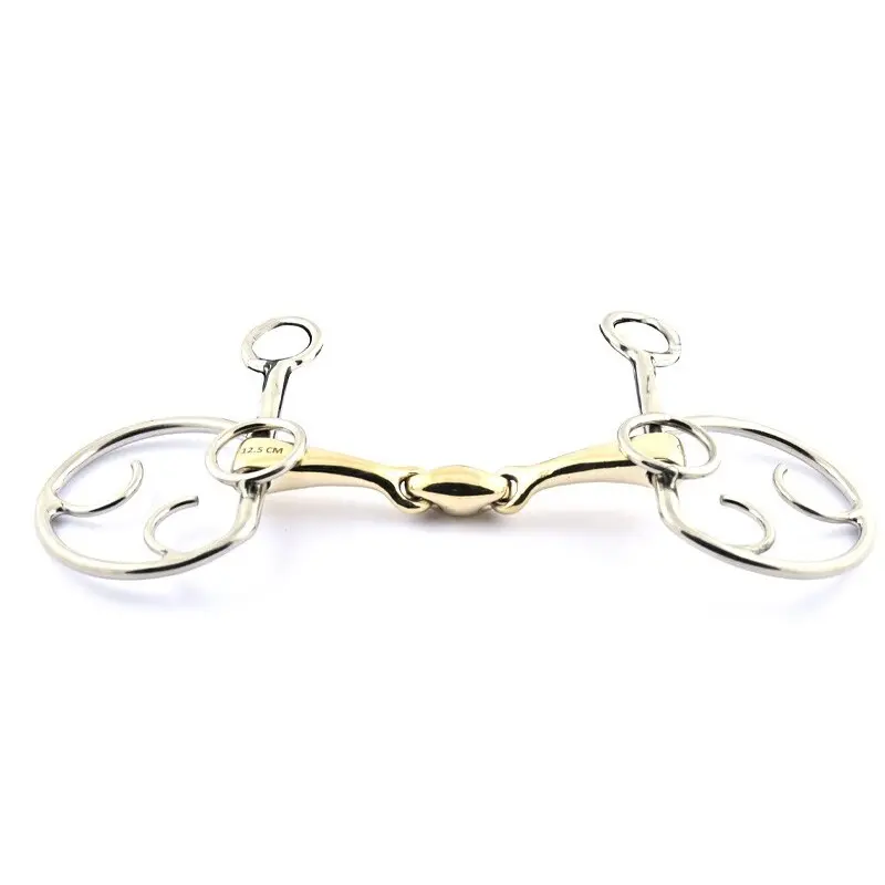 Double snaffle bits for horses Jump'In Goyo Aga