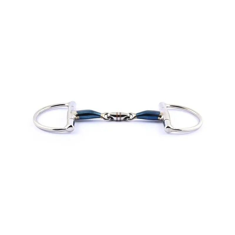 Olive bit for horse with double break Jump'In