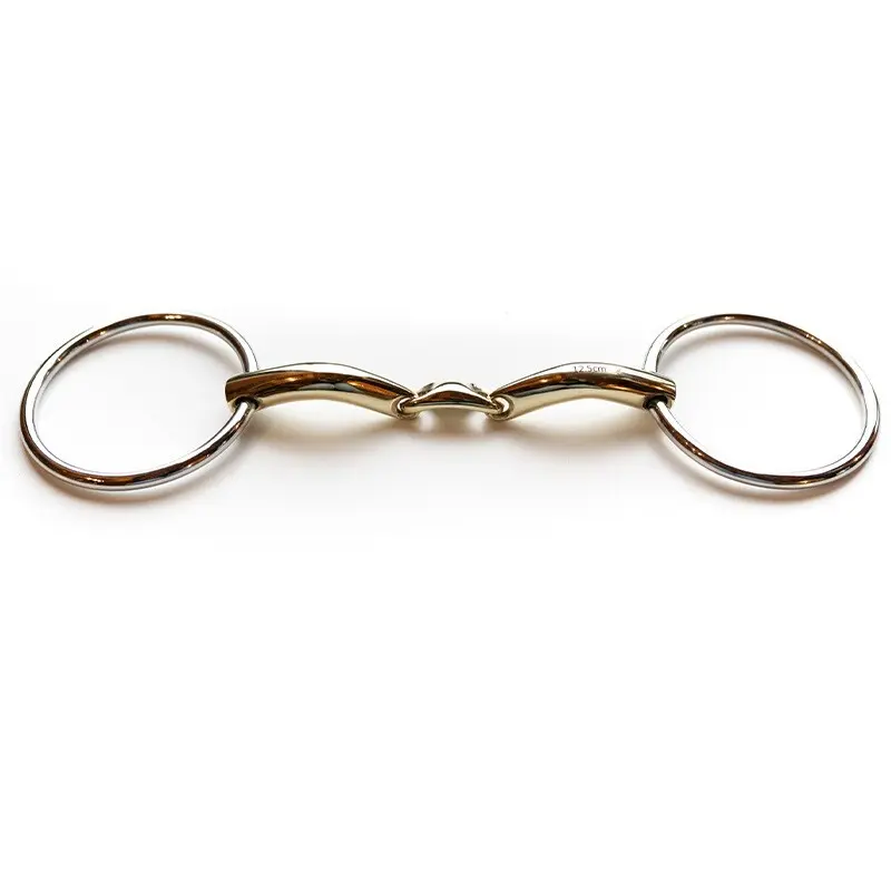 Double Bridle Bits for Comfort Horse Canon Jump'In