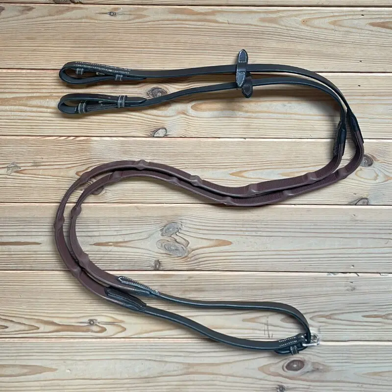 Redini per cavallo in gomma con 7 fermagli 1/2 Jump'In One