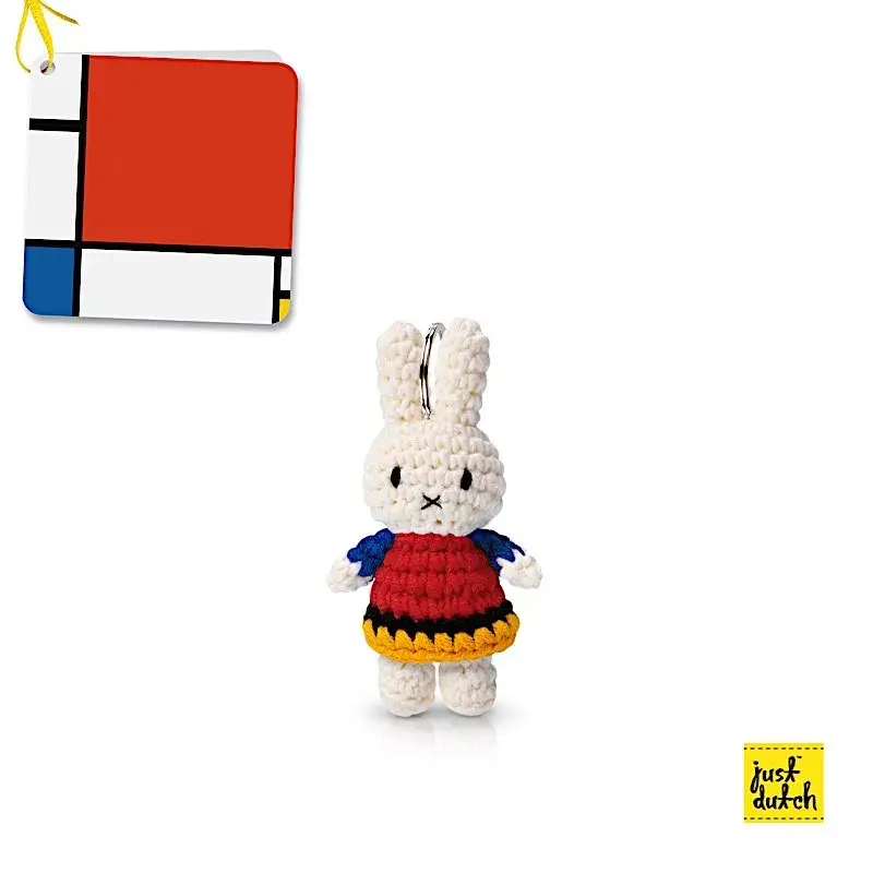 Portachiavi Just Dutch Mondrian x Miffy - Mondrian
