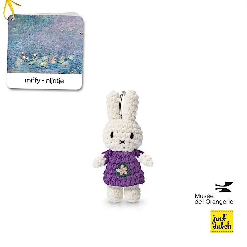 Schlüsselanhänger Just Dutch Miffy x Monet Nympheas