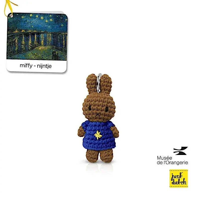 Portachiavi Just Dutch VanGogh x Miffy - Melanie Nuit Etoilée