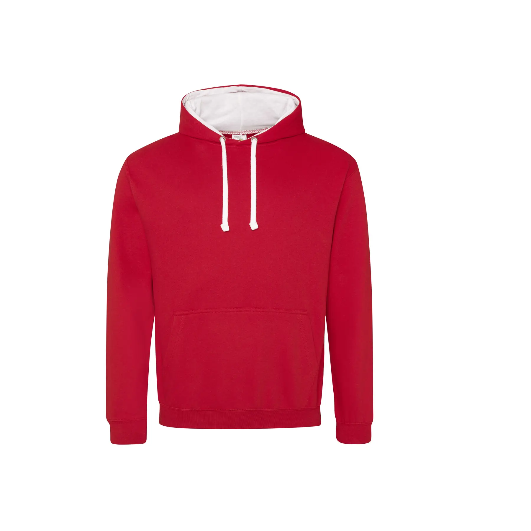 Felpa con cappuccio Just Hoods Varsity