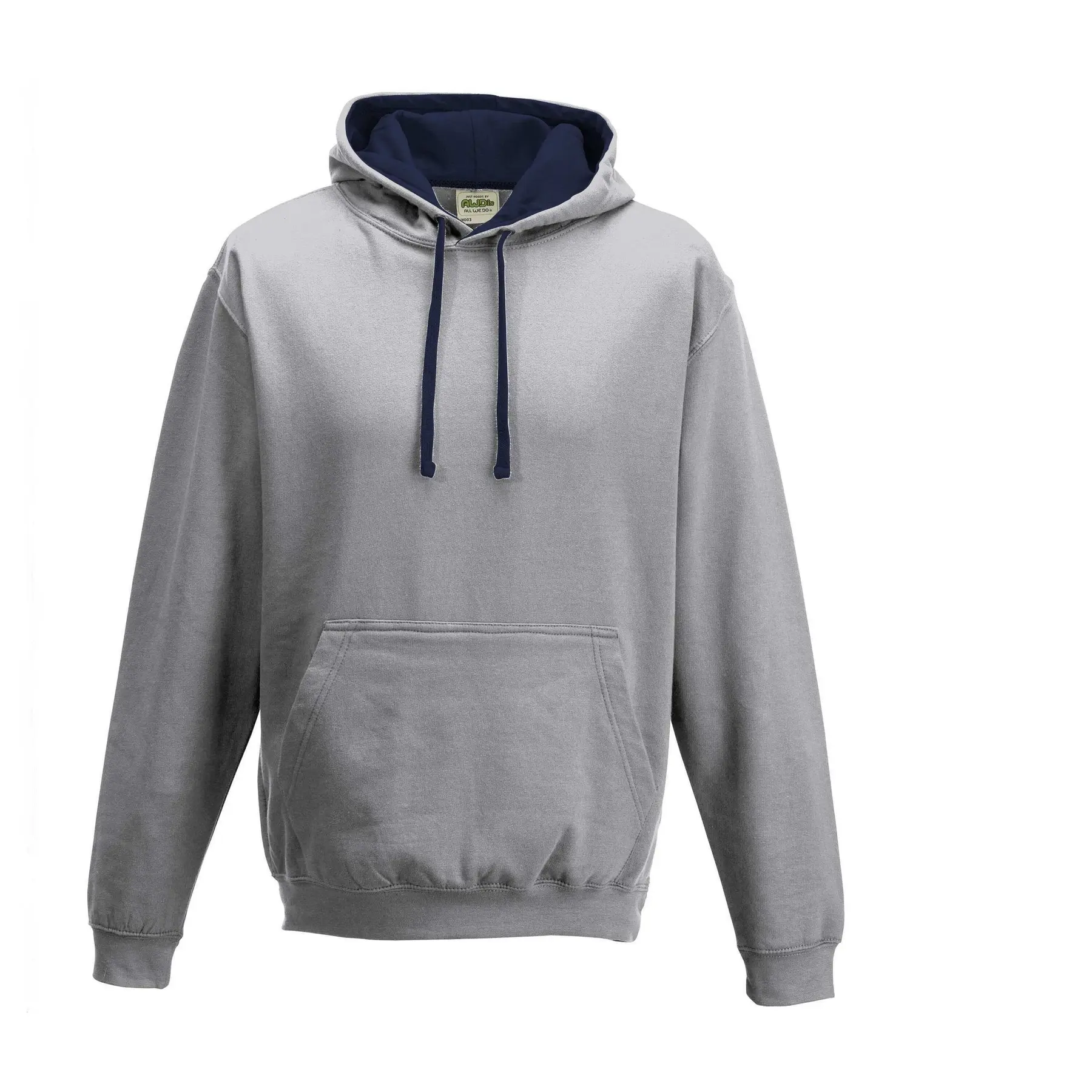 Felpa con cappuccio Just Hoods Varsity