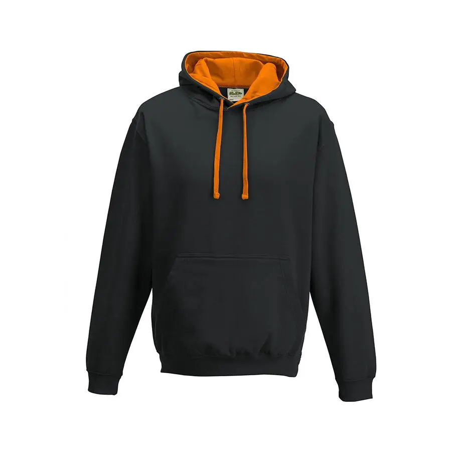 Felpa con cappuccio Just Hoods Varsity