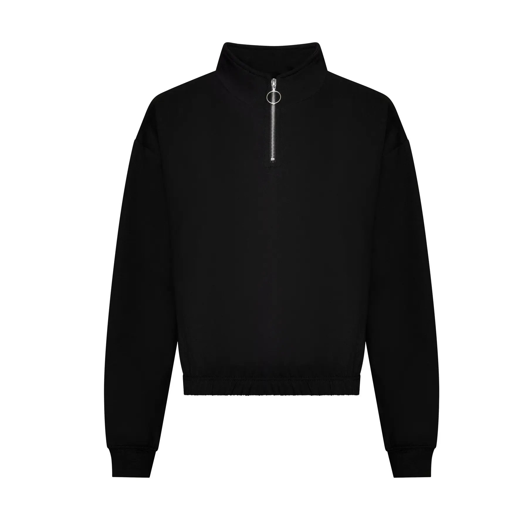 Sweatshirt 1/2 Zip Women Just Hoods