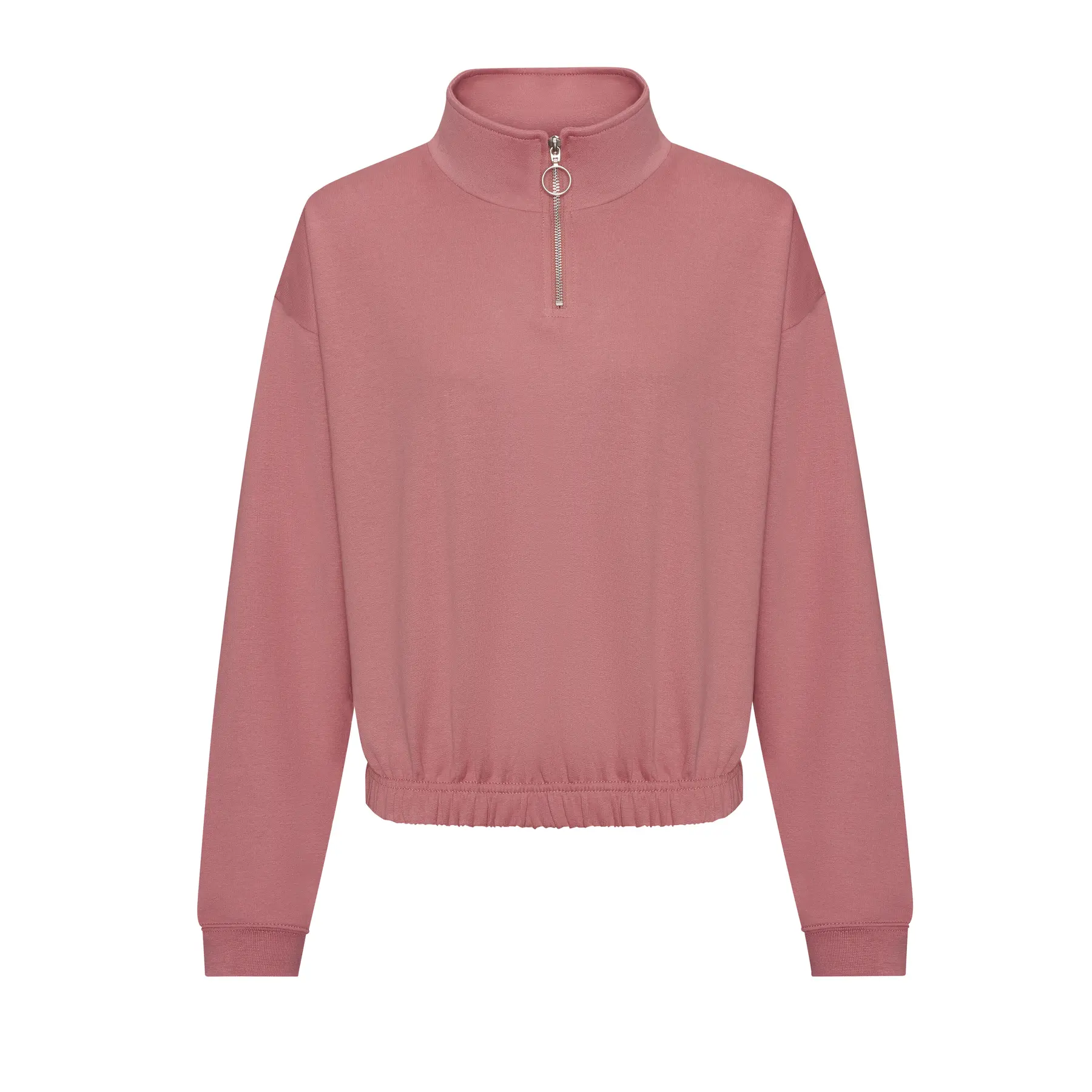 Felpa con cerniera a metà da donna Just Hoods