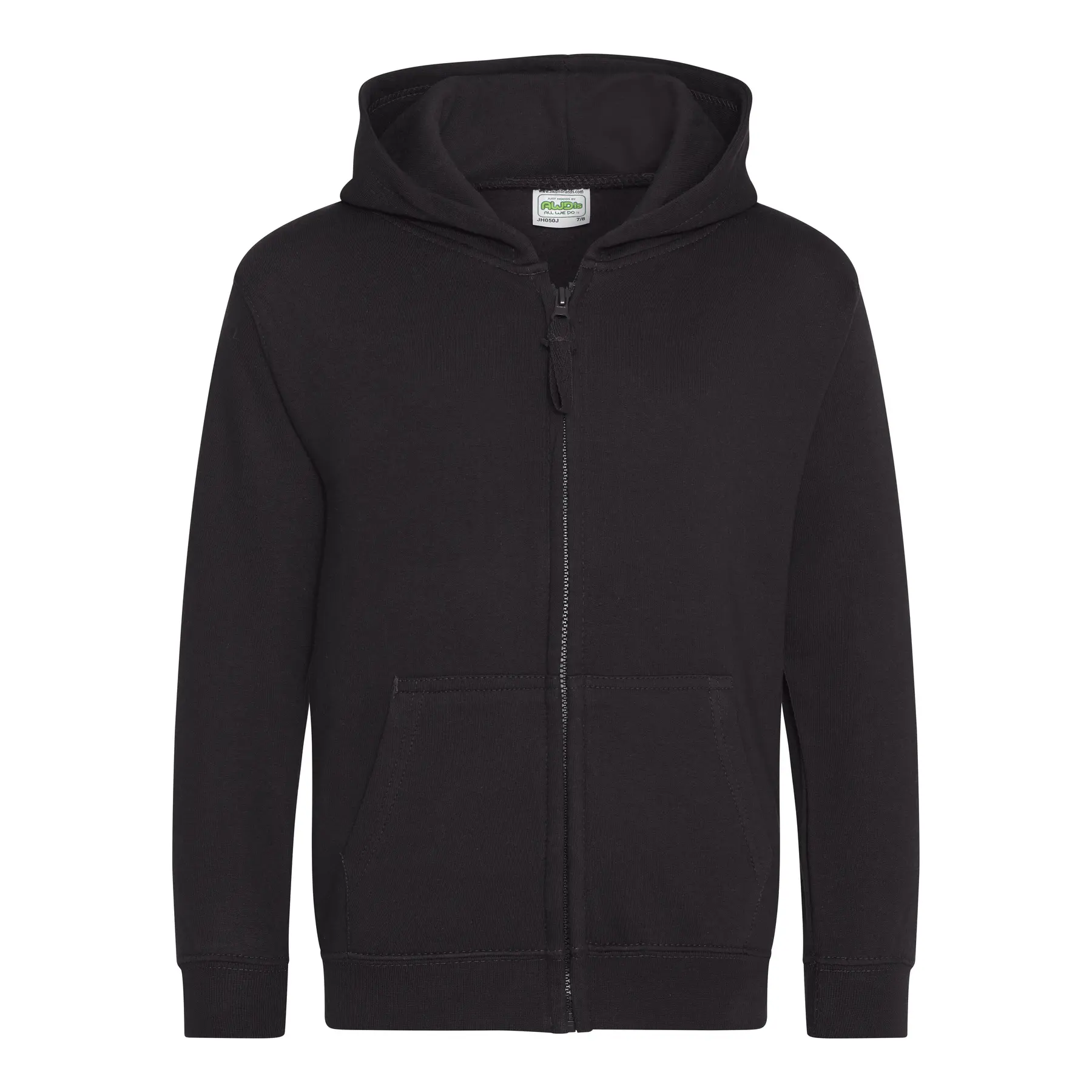 Sweatshirt à capuche full zip enfant Just Hoods