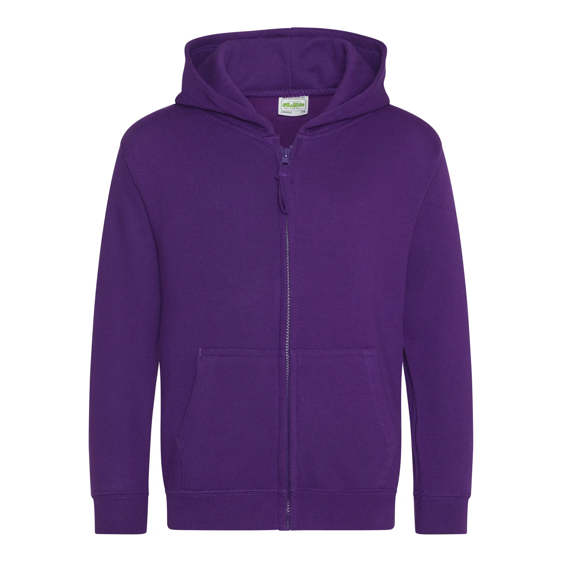 Sweatshirt à capuche full zip enfant Just Hoods