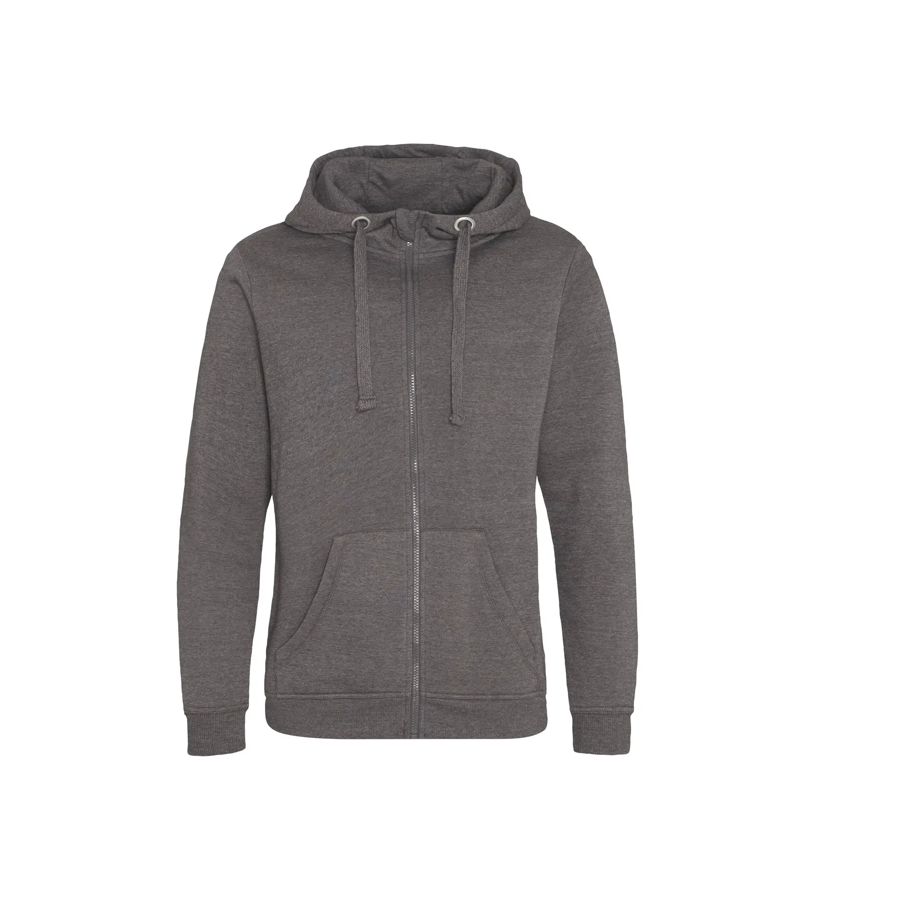 Felpa con cappuccio zip pesante Just Hoods Graduate