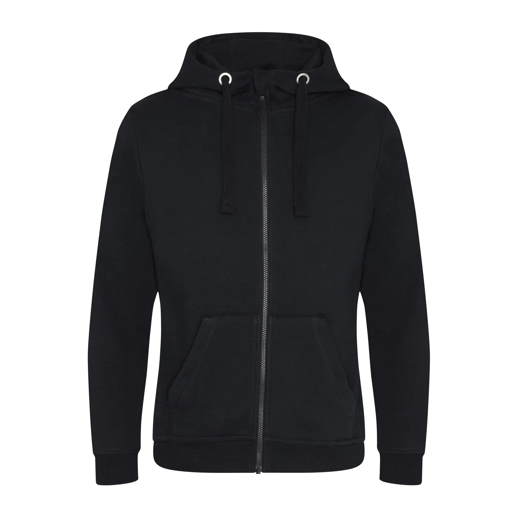 Felpa con cappuccio zip pesante Just Hoods Graduate