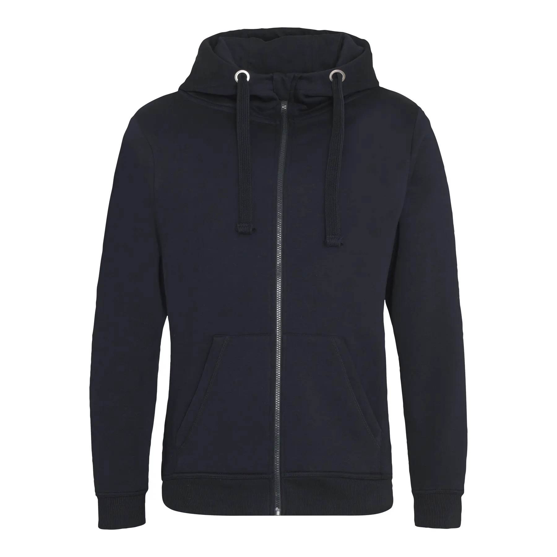 Felpa con cappuccio zip pesante Just Hoods Graduate