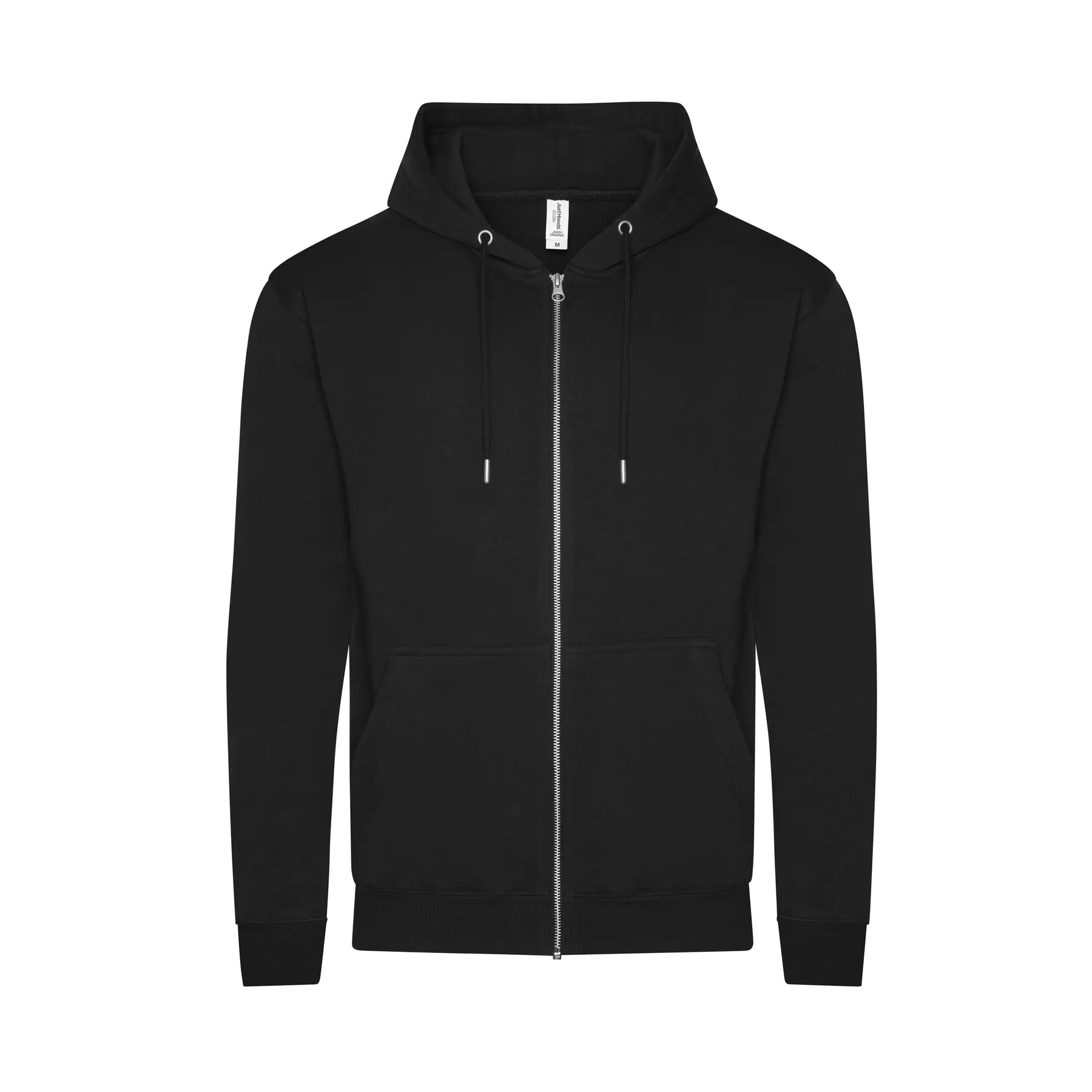 Felpa con cappuccio zip biologica Just Hoods Organic