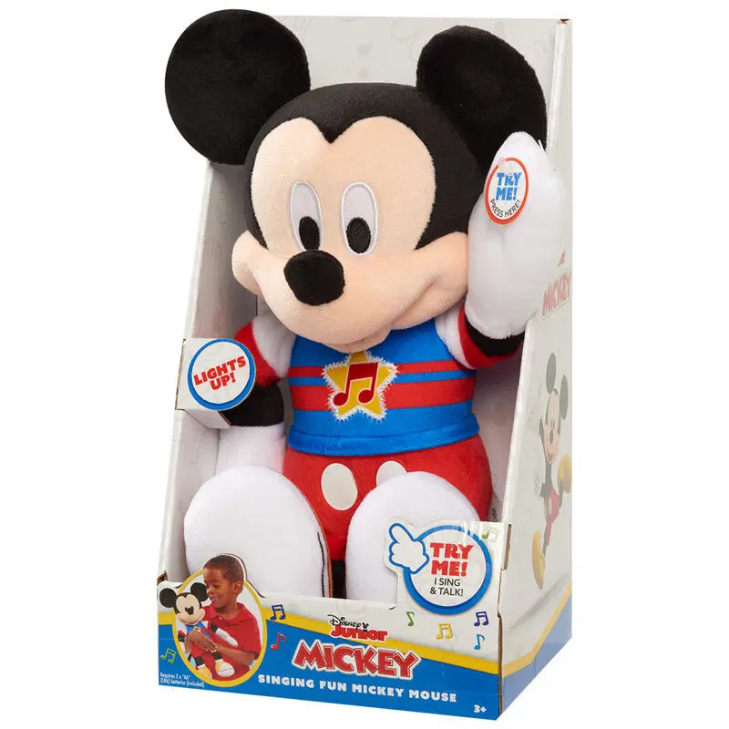 Plüschtier mit Klang Just Play Disney Mickey
