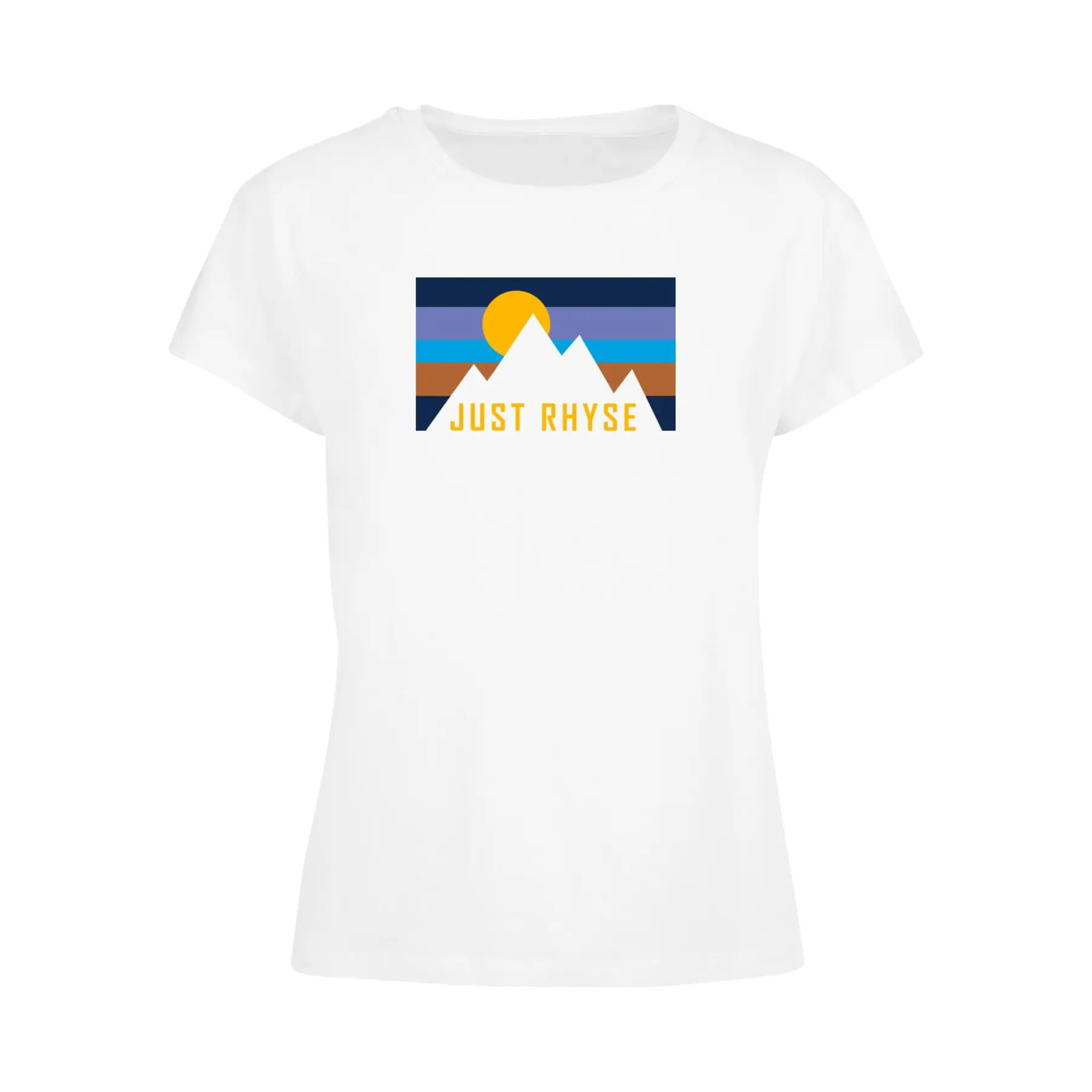 Damen T-Shirt Just Rhyse Mountainside