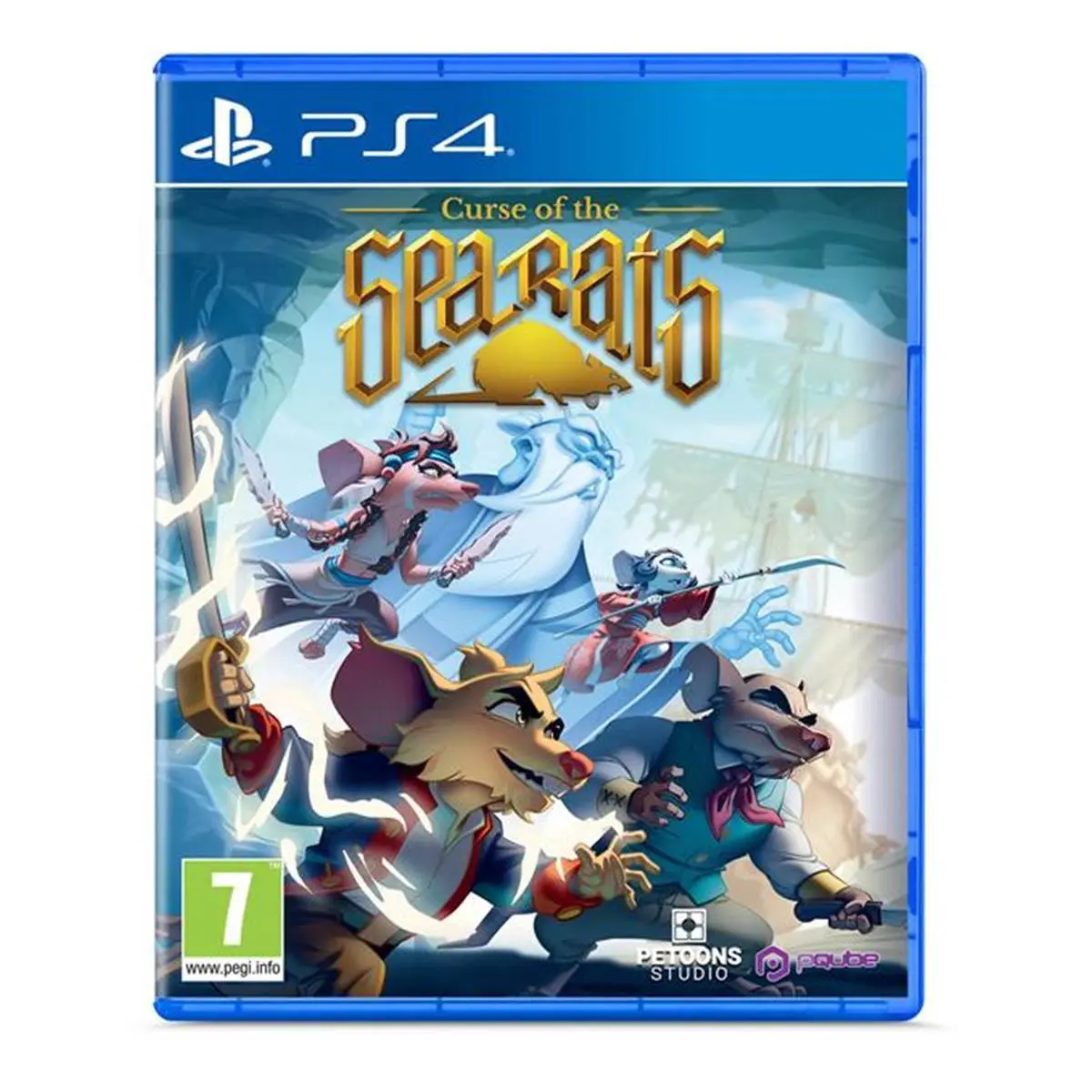 Jeux vidéo JustForGames Curse Of The Sea Rats - PS4