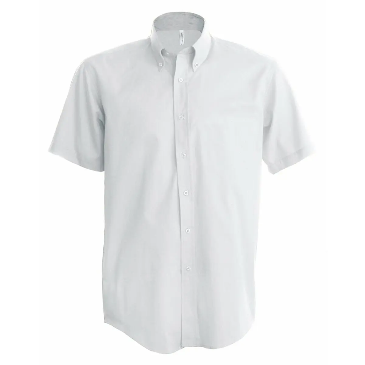 Camicia a maniche corte in cotone/elasthane Kariban