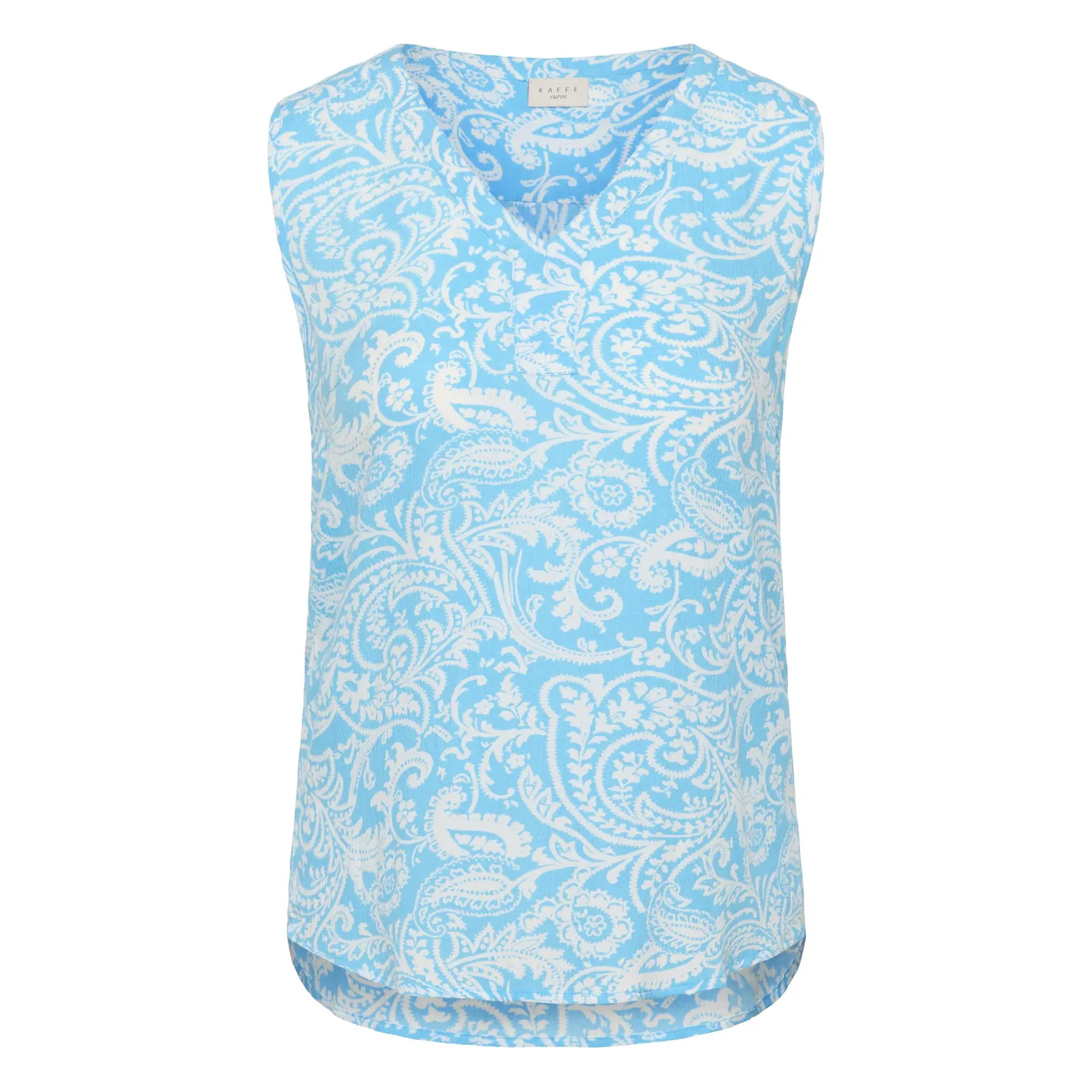 Damenbluse mit Druck KAFFE Amber