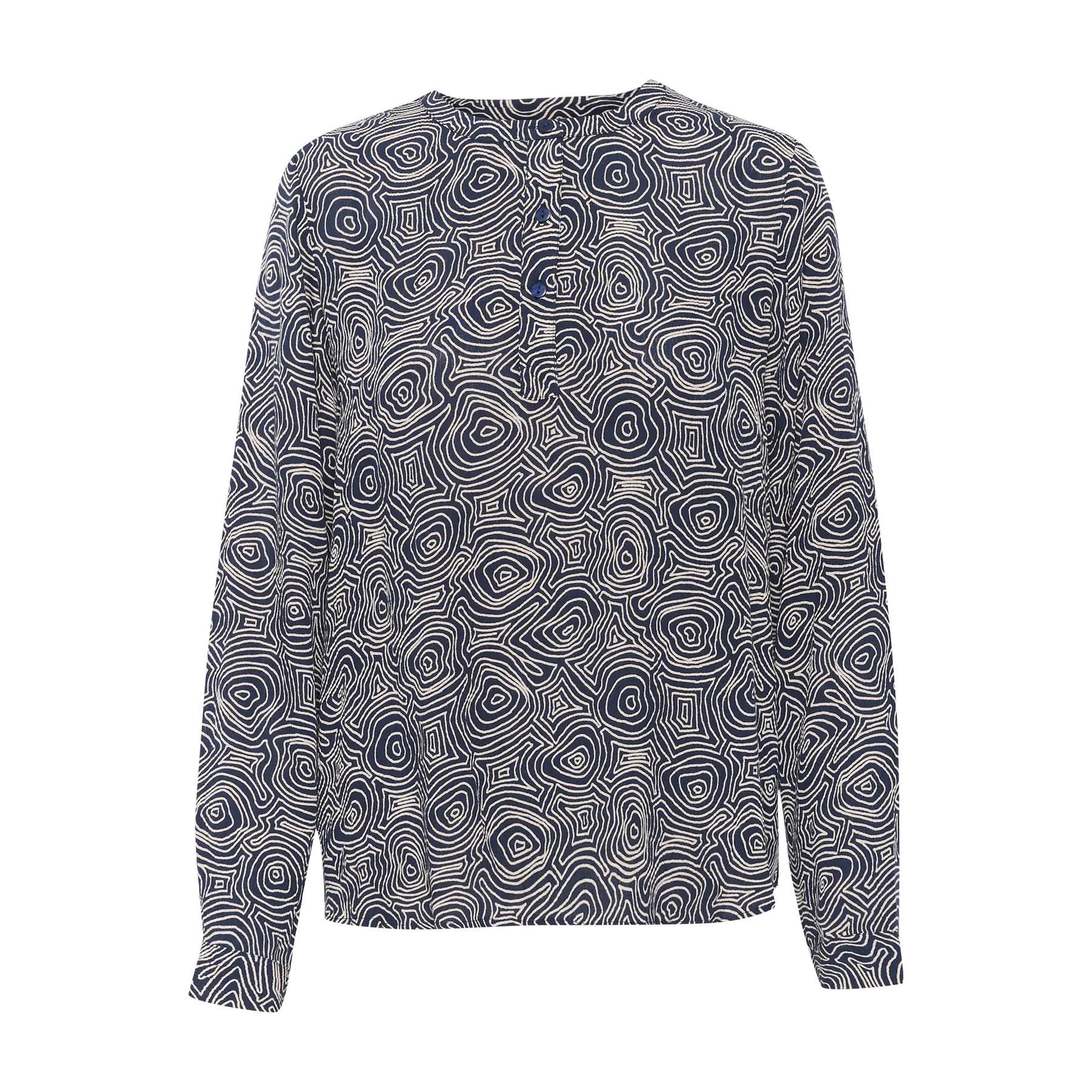 Langärmelige Bluse, Damen KAFFE Kalene