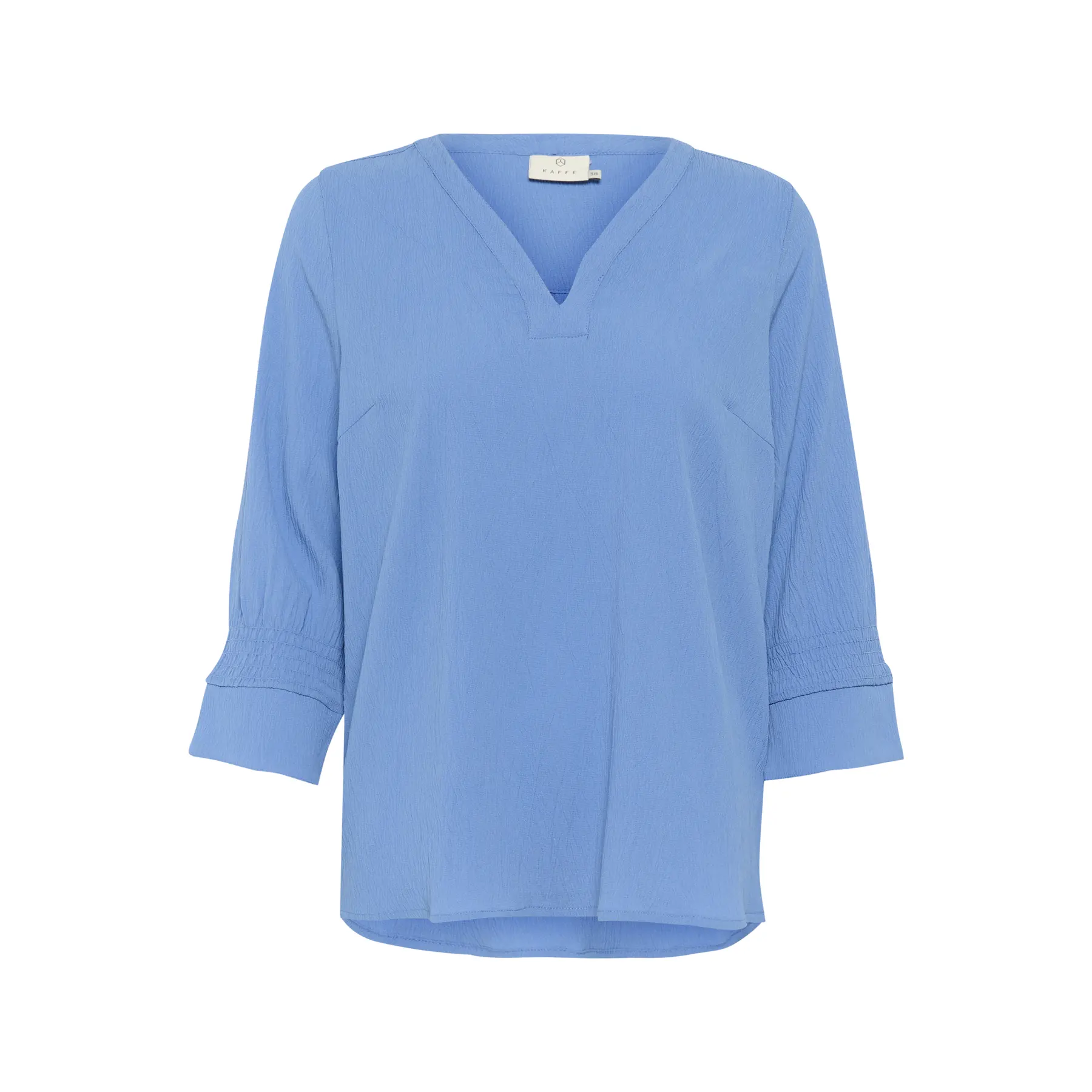 Kaffe Women's Bleu ’S V-Neck Blouse Linda