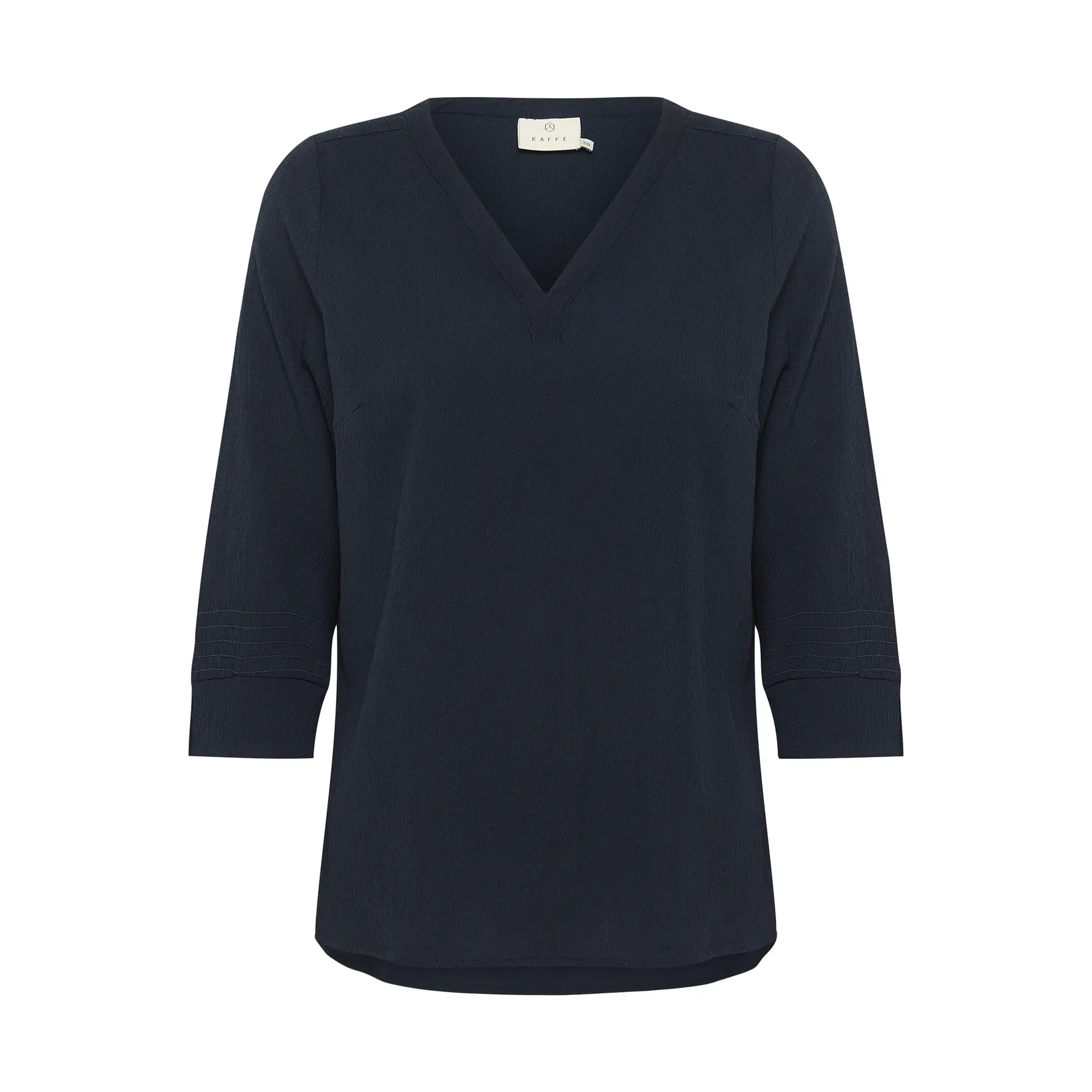 Kaffe Women's Bleu ’S V-Neck Blouse Linda