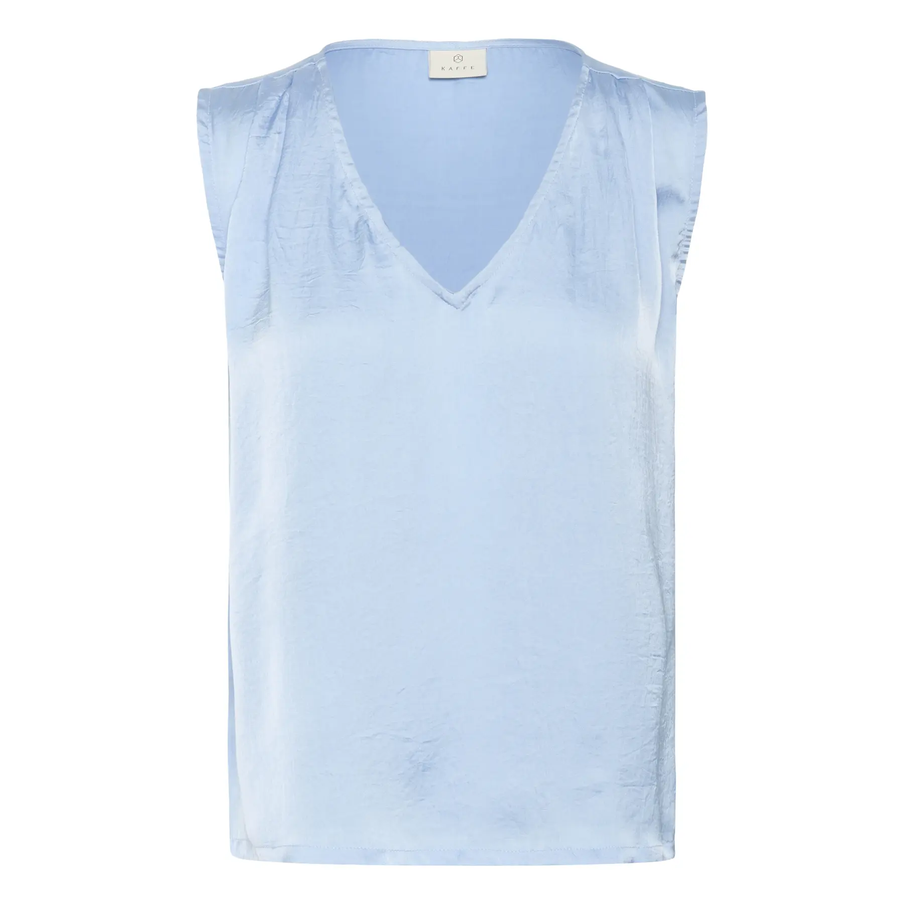 Damen V-Ausschnitt Tanktop KAFFE Kaariel
