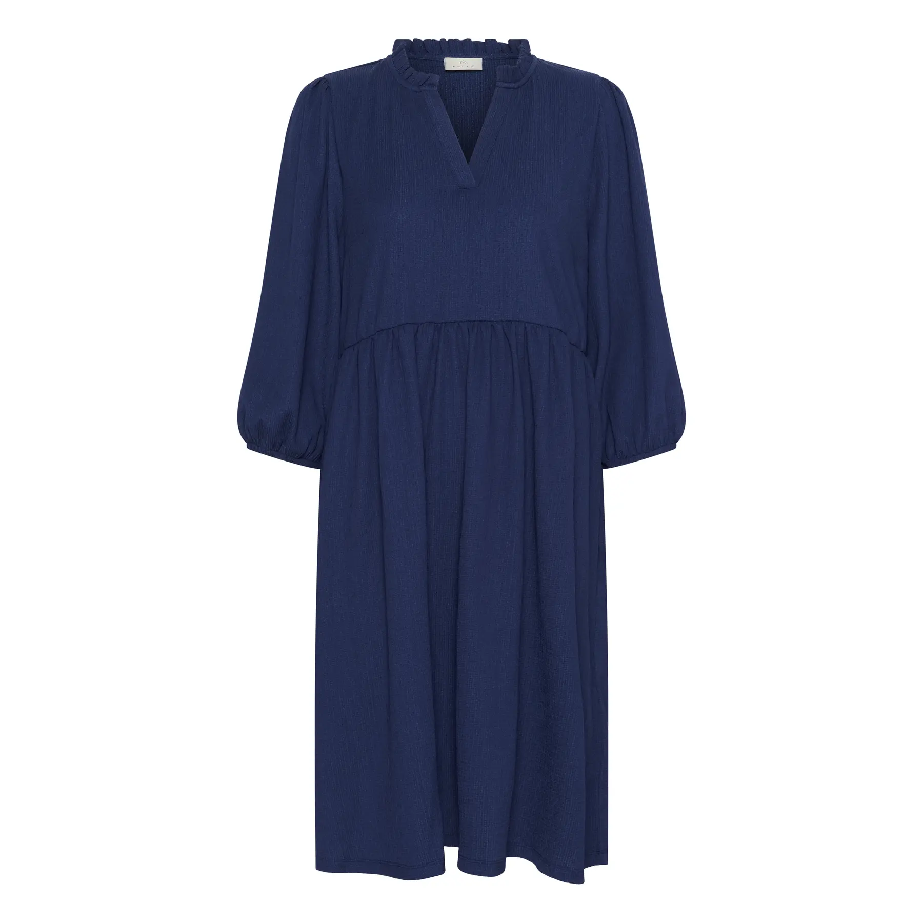 Kaffe Damen Bleu Kleid Kamolly