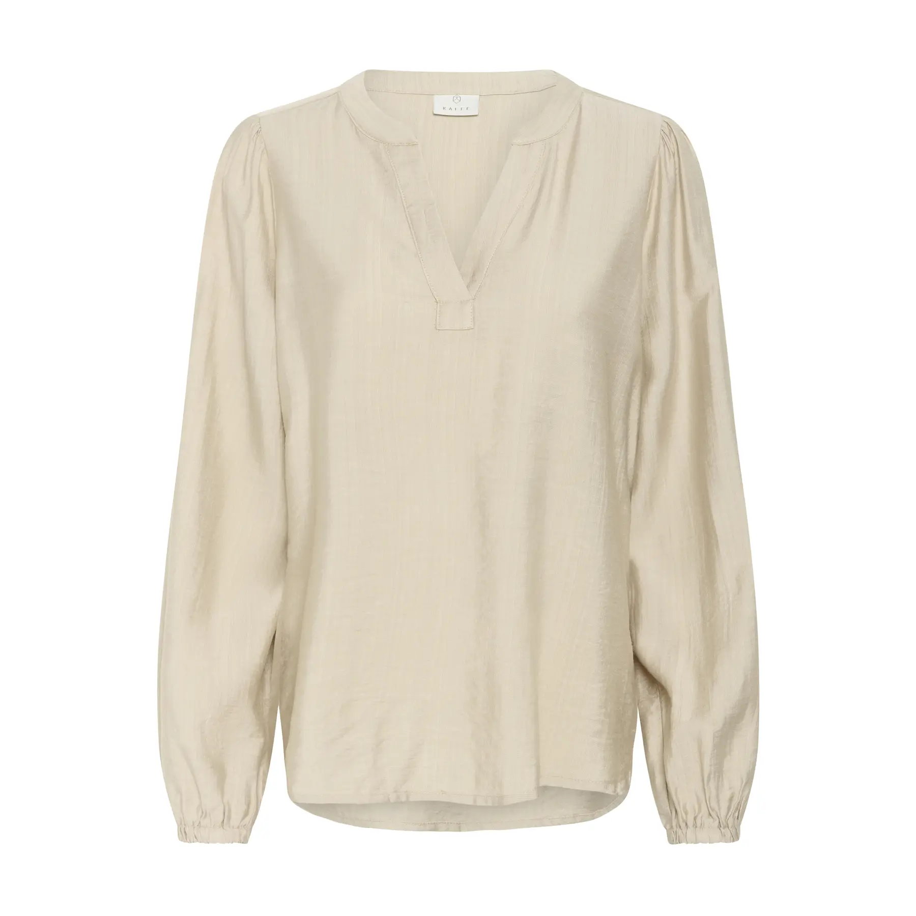 Gewebte Bluse mit langen Ärmeln für Damen KAFFE Kalui