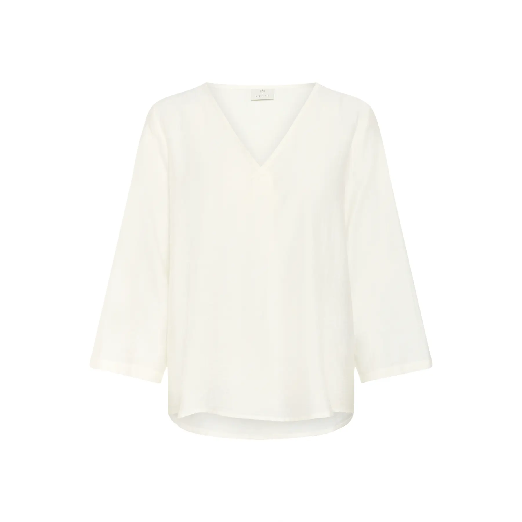 Damen V-Ausschnitt Bluse KAFFE Kalui