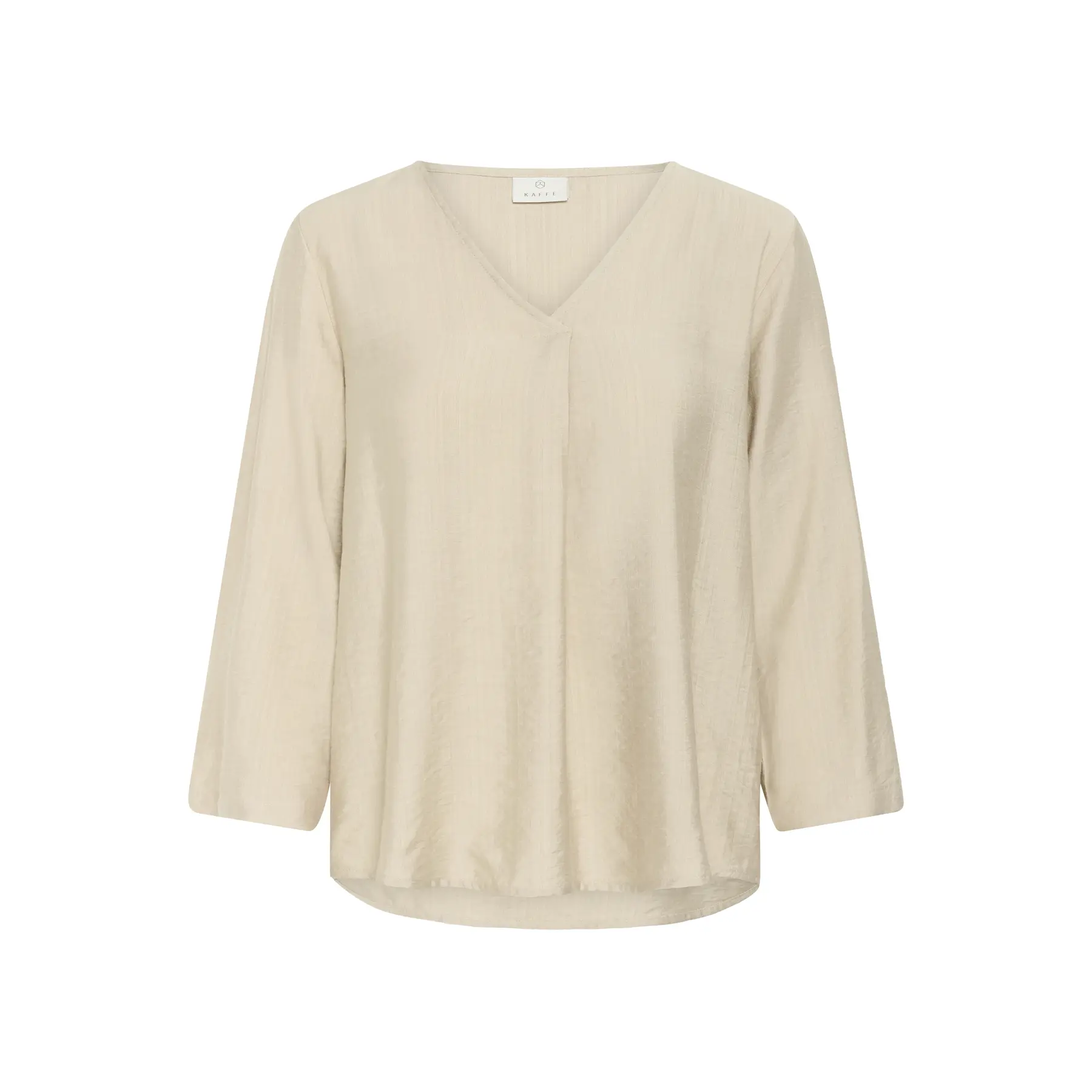 Damen V-Ausschnitt Bluse KAFFE Kalui