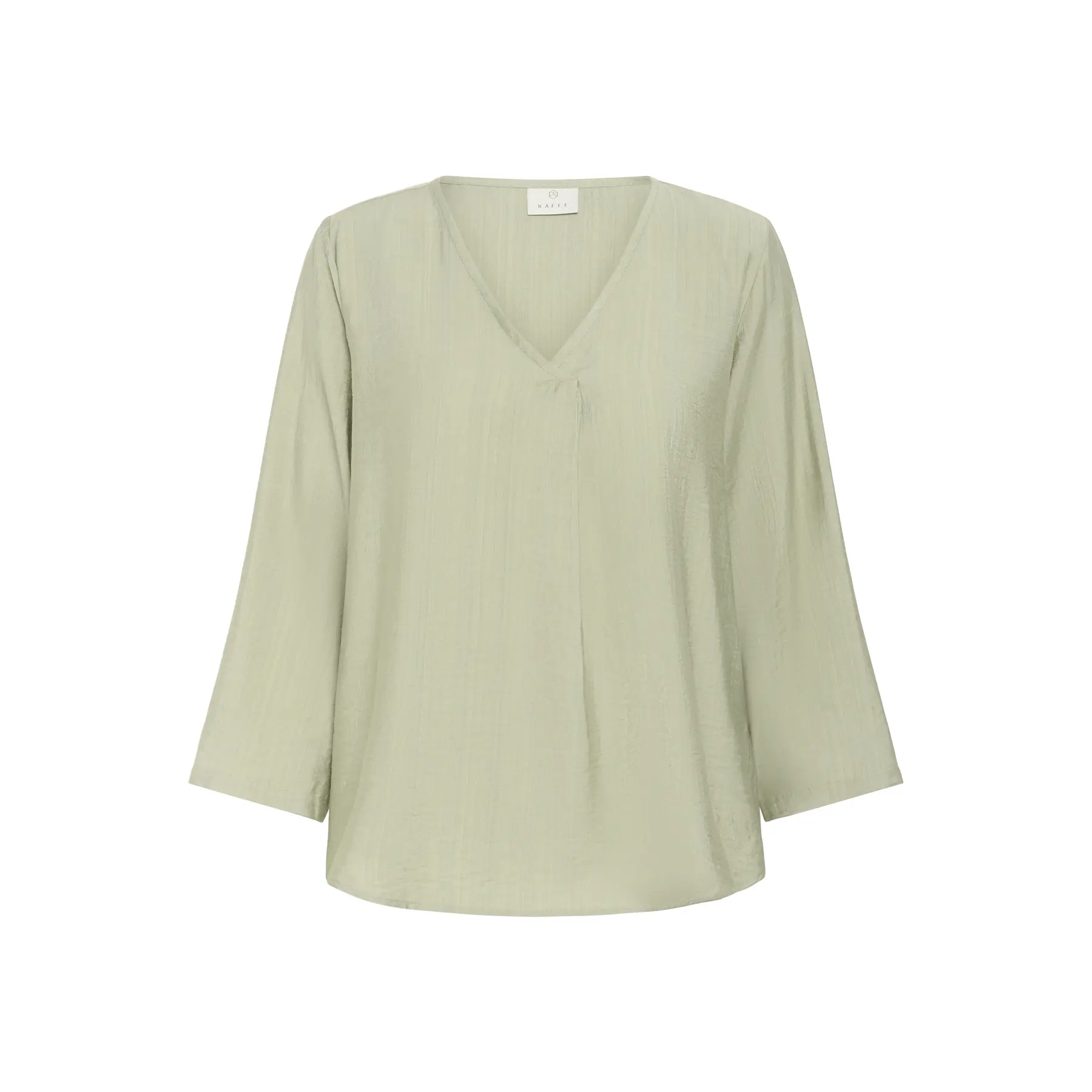 Damen V-Ausschnitt Bluse KAFFE Kalui