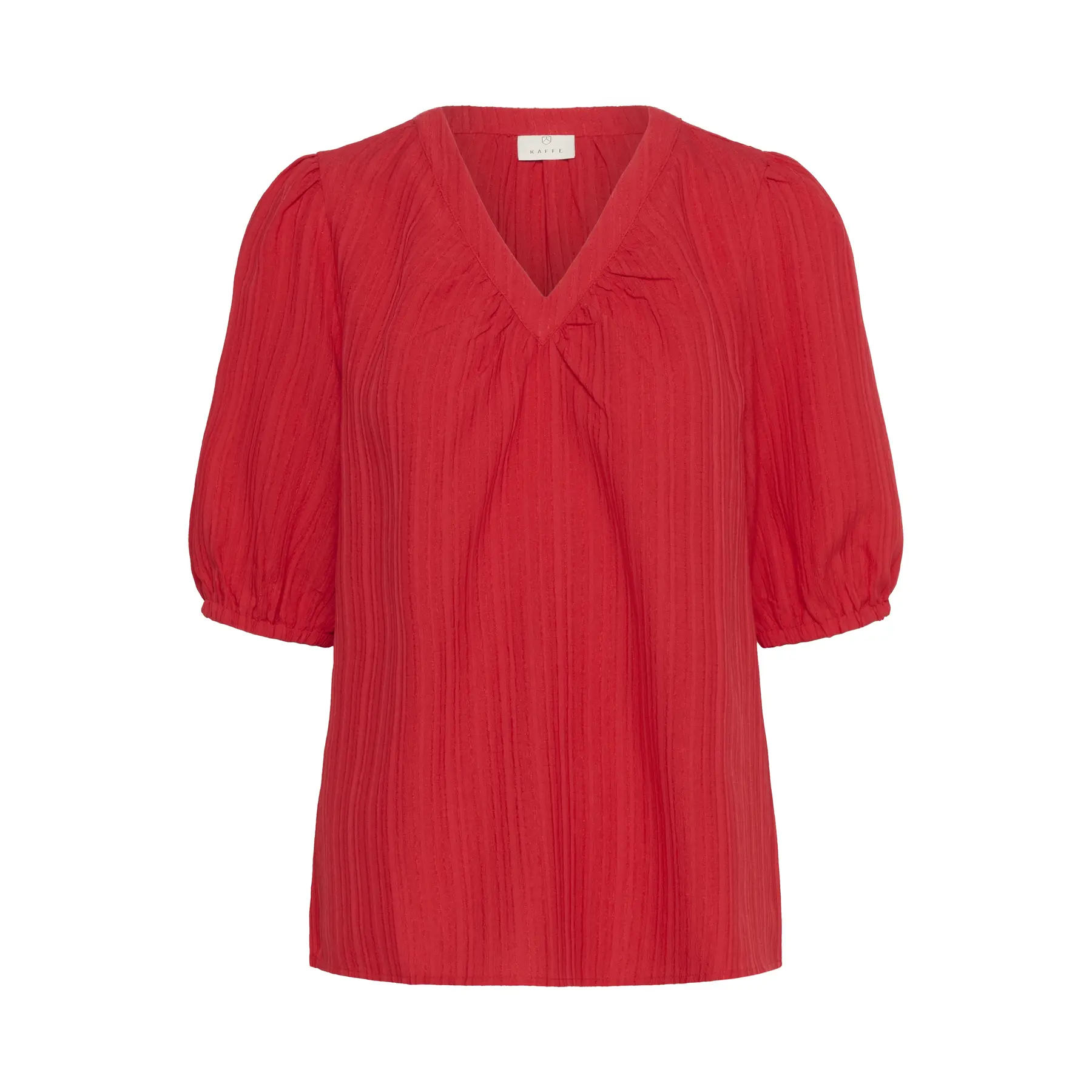 Damen V-Ausschnitt Bluse KAFFE Kapaulina