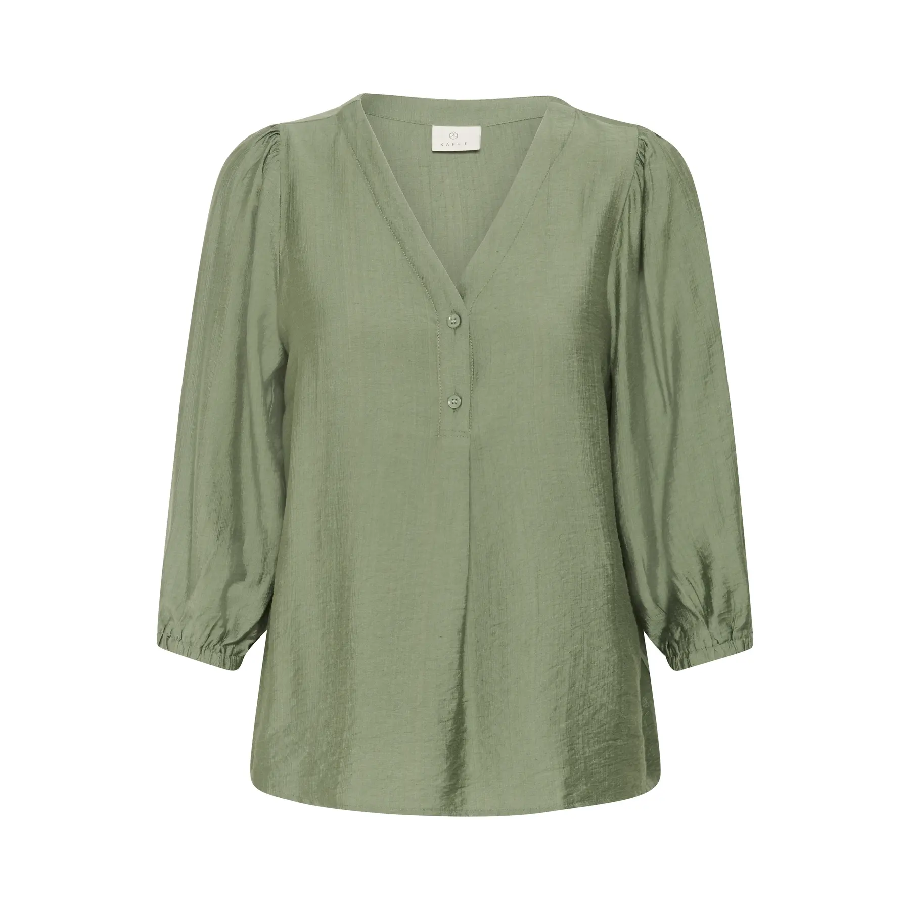 Geknöpfte Bluse, Damen KAFFE Kalui