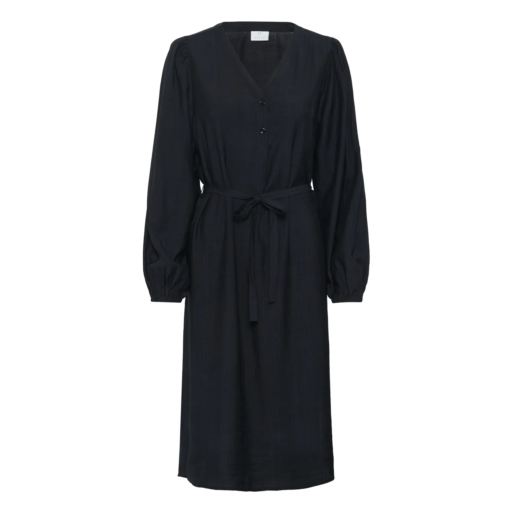 Kaffe Damen Noir Kleid Kalui