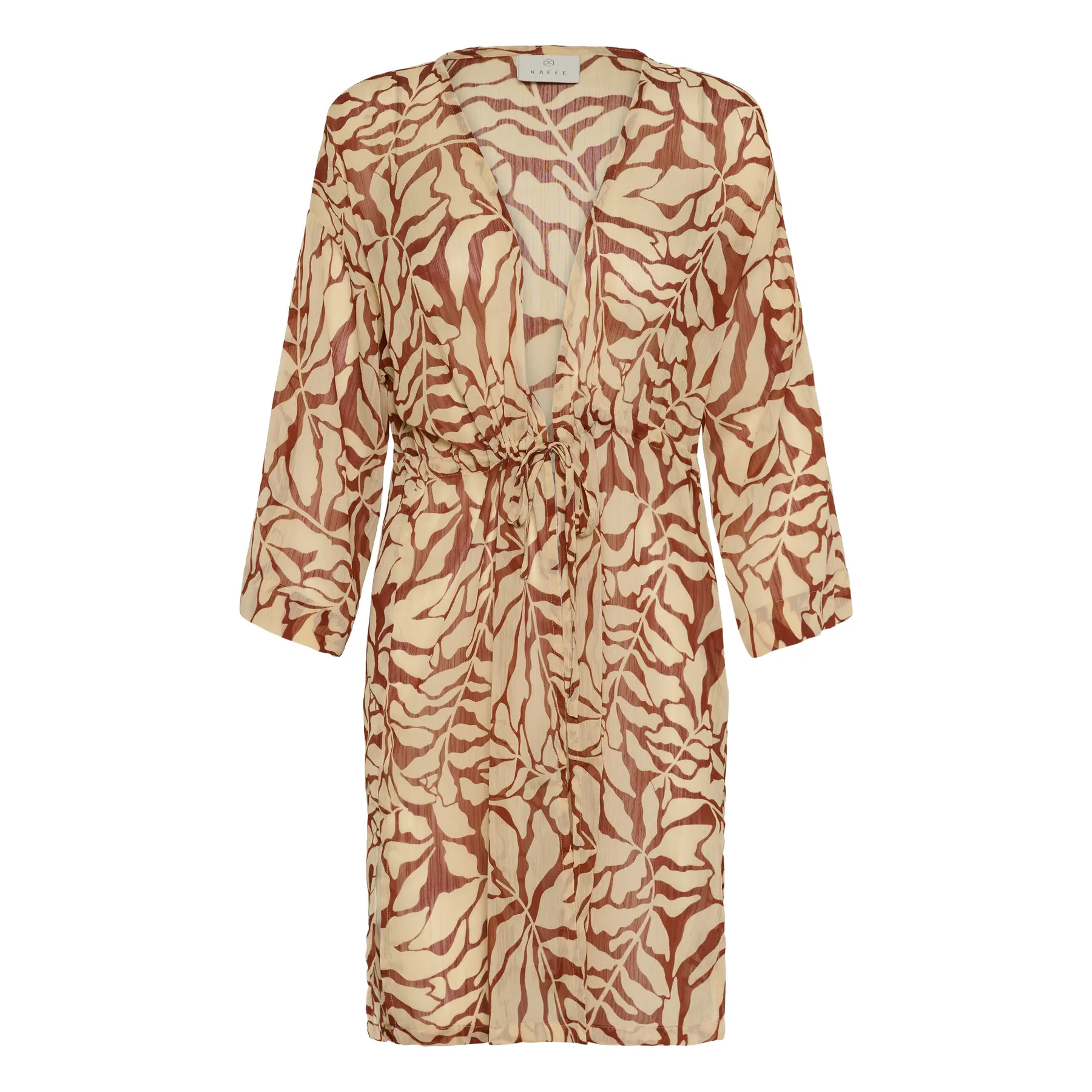 Kaffe Damen Marron Kimono Kasea